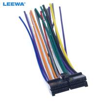 LEEWA-Unidad Principal Universal automática para Radio de Audio estéreo, Conector de Cable de arnés de cableado de 20 pines, CD/DVD, para mercado de accesorios, 10 Uds., # CA6122 2024 - compra barato