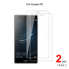 Protector de pantalla de vidrio templado para Huawei P9, transparente, HD, 0,3mm, 9H, dureza 2.5D 2024 - compra barato