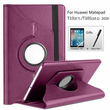 T10 T10S  PU Leather Smart Tablet Case Cover Huawei Matepad T10S 10.1" T10 9.7" 2020 AGS3-L09/W09 AGR-L09/W09  Stand Case 2024 - buy cheap