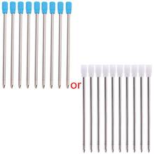 10pcs Ballpoint Pen Refills Replacement 1.0mm Blue Black Ink Color School Office 2024 - buy cheap