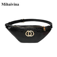 Mihaivina Chest Bag Luxury Waist Bag Women Fanny Pack Leather Belt Bag Sports Shoulder Bags Pouch Packs Waist Pack Purse Running 2024 - buy cheap