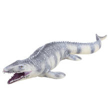 45CM Mosasaur Model Dinosaur Animal Model Realistic Figure Christmas Gift Soft Realistic Mosasaur Dinosaur Model Toy 2024 - buy cheap