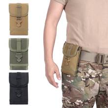 Molle bolsa tática 1000d militar, bolsa de cintura para homens ao ar livre, bolsa de ferramentas edc, bolsa de celular, capa de caça, compacta 2024 - compre barato