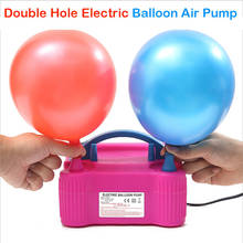 Надувной насос для воздушных шаров, 110 В/220 В, с двумя насадками 2024 - купить недорого