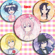 Japan Anime Happy Sugar Life Satou Matsuzaka Cosplay Bedge Cartoon Collect Bags Badges For Backpack Button Brooch Pin Pendant 2024 - buy cheap