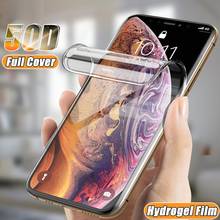 50D Curved Protective Case For Iphone Se 2020 6 6S 7 8 Plus Hydrogel Film For IphoneX XR 11 Pro XS Max Screen Protector 2024 - buy cheap