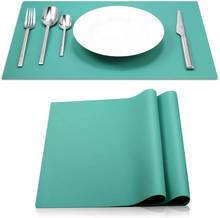 4Pcs Waterproof Placemat Heat Insulation Silicone Table Mat Anti-Skidding Hot Pad Kitchen Accessories for Dining Meal 2020 2024 - buy cheap
