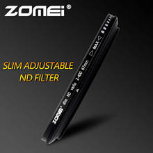 Zomei-vidro slim 52/55/58/62/67/72/77/82mm, filtro ajustável de densidade neutra 2024 - compre barato