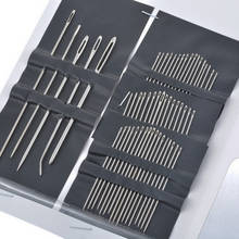 40PCS/lot Side Hole Blind Needle Aged Needle Hand Sewing Stainless Steel Needle Household Sewing Tool 2024 - buy cheap