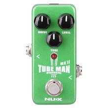 NUX NOD-2 TUBE MAN MK II Overdrive Guitar Effect Pedal Full Metal Shell True Bypass with LED Indicator Guitar Parts Accessories 2024 - buy cheap