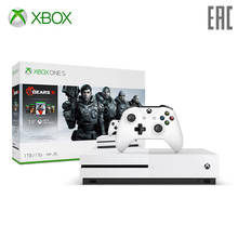 Игровая консоль Xbox One S 1Tb с играми  Gears 5 + Ultimate-издание Gears of War + Gears of War 2, 3 и 4 2024 - купить недорого
