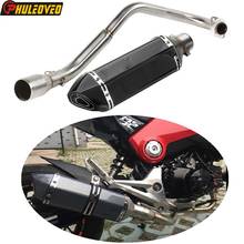 Motorcycle Exhaust System Connector Header Link Pipe for Honda Grom MSX125 MSX 125 2013-2018 with Muffler Escape Exhaust Demper 2024 - buy cheap