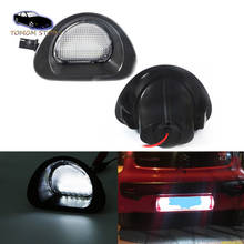 Luz LED trasera blanca para coche, 2 unidades, para Peugeot 107, 2005-2014, CITROEN C1, 2005-2013, estilo de coche 2024 - compra barato