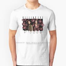 Camiseta de flores Eve y Villanelle 100% algodón puro, camisa de manga corta para matar, Polastri, Villanelle, Jodie, Comer, Sandra, Oh 2024 - compra barato