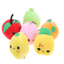 6PCS/LOT , New Fruit Key Chain Toy , Sweet Stuffed Doll Gift Plush Toy 2024 - buy cheap