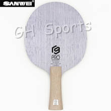 SANWEI Table Tennis Blade V9 PRO 9 ply pure wood All-around pips-long ping pong racket bat paddle 2024 - buy cheap
