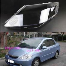 Car Headlamp Lens For  Fit Jazz Sedan 2003 2004 2005 2006 2007 2008 Car Headlight cover Headlamp Lens Auto Shell Cover 2024 - buy cheap