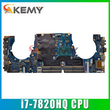 Placa base para portátil HP ZBook 15 G4, CPW50, LA-E161P, 921048-001, 921048-501, 921048-601, i7-7820HQ, CPU 2024 - compra barato