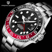 PAGANI DESIGN 40mm Watch Men Automatic Mechanical Watches GMT Luxury Sapphire Crystal Waterproof Male Watch Relogio Masculino 2024 - buy cheap