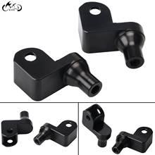 Clavijas de pie negras para tornillos de montaje, adaptadores para Honda Goldwing 1500, 1988-2000, Shadow ACE 1100, 1999-2001, Valkyrie 1997-2004, 2 uds. 2024 - compra barato