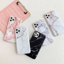 Cute Marble Case For Apple iPhone 11 Pro Max X XR XS 8 PLus 7 6 6S SE 2 2020 SE2 Shockproof Silicone Cover Luxury Accessories 2024 - buy cheap