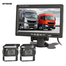 Diysecur-monitor para carro, tela de 7 polegadas, hd lcd, à prova d'água, visão noturna 1080p, para caminhão, barco e ônibus 2024 - compre barato