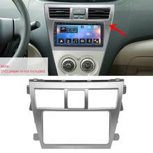 Car Radio Frame Dash Panel Stereo Trim For Toyota Vios 2007-2011 2012 & Belta 2005-2008 & Yaris Sedan 2006-2018 2Din 2024 - buy cheap