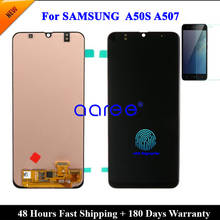 Pantalla LCD Super AMOMLED para Samsung A50s, montaje de digitalizador táctil, A507 2024 - compra barato