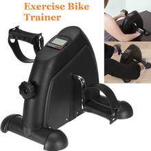 Mini pedal exercício bicicleta trainer display lcd indoor ciclismo bicicletas passo braço/perna fisioterapia em casa ginásio equipamentos de fitness 2024 - compre barato