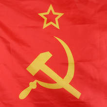 Красный флаг СССР 90x150 мм Союз советских социалистов 3*5 футов крытый/открытый флаг СССР страна русский баннер 2024 - купить недорого