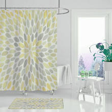 Waterproof shower curtain plant design bathroom screen curtain home decoration bathroom products 2024 - buy cheap