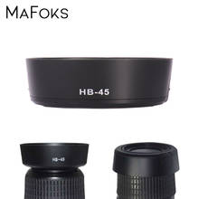 HB-45 HB45 Bayonet Mount Lens Hood for Nikon D5100 D5200 D3100 D3200 18-55mm DX / f/3.5-5.6G VR Lens 2024 - buy cheap