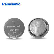 Литиевые аккумуляторы Panasonic BR1225 3 в, 2 шт./лот, высокая температура, пульт дистанционного управления, игрушечный калькулятор, аккумуляторная батарея 2024 - купить недорого