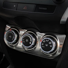 SBTMY-interruptor interior de aire acondicionado de coche, panel de control de temperatura decorativo para Mitsubishi ASX 2013-17, accesorios de estilo para automóviles 2024 - compra barato