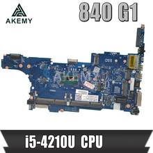 Akemy 730803-501 730803-001 730803-601 mainboard For HP EliteBook 840 G1 Laptop motherboard i5-4210U 6050A2560201-MB-A03 2024 - buy cheap