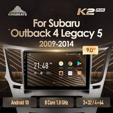 KingBeats штатное головное устройство For Subaru Outback 4 BR Legacy 5 2009 - 2014 Left hand drive GPS Android автомагнитола на андроид магнитола For Субару Аутбэк BRЛегаси BN автомобильная мультимедиа No 2din 2 din 2024 - купить недорого