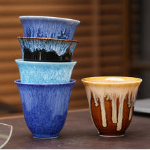 Taza maestra de té con cambio de horno, vaso de agua para decoración del hogar, Taza de cerámica 2024 - compra barato