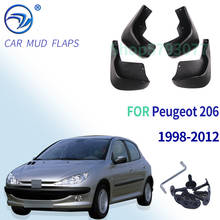 Mudflaps For Peugeot Naza 206 Bestari 1998 - 2012 Mud Flaps Splash Guards Mudguards Front Rear 1999 2000 2001 2002 2011 2010 2024 - buy cheap