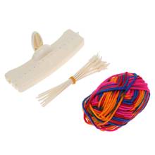 Scarf Knitting Machine Manual Scarves Weaving Loom Needles DIY Craft Wool Yarn Woven Knit Sewing Tool Children Educational Toys 2024 - buy cheap