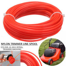1Spool 15m x 2.4mm Grass Cut Strimmer Line Nylon Cord Wire String for Grass Trimmer Hot Selling Trimmer Lines 2024 - buy cheap