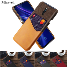 Funda de negocios para Vivo X27 Pro X20 Plus X7 X23 X Play 5 V15 V11 Pro Y95 Y93 Y91 Nex a s 3 Z5X S1, Fundas con ranura para tarjetas 2024 - compra barato