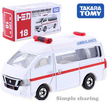 Takara Tomy Tomica-Coche de juguete para niños, modelo de vehículo de Metal fundido a presión, modelo Nissan NV350, caravana y caravana, 1/56 2024 - compra barato