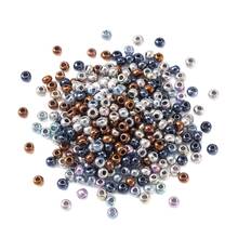 8000pcs 12/0 Electroplated Glass Seed Beads Grade A Mixed Color DIY Bracelet Necklace Earring Beads For Jewelry Making  2x1.5mm 2024 - buy cheap