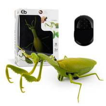 Симуляция Дистанционное Управление Mantis насекомых освещение модель игрушка шутки реквизит для розыгрышей 2024 - купить недорого