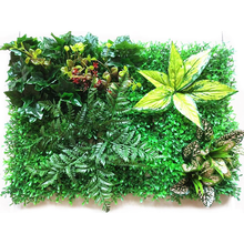 Artificial Green Grass Wall Panel Wedding Backdrop for Decoration Fake Lawn Grass Mat Plant Hanging Wall 2024 - buy cheap