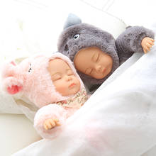 Plush Stuffed Toys Baby Doll Newborn Toy Kids Accompany Sleep Cute  Face Plush Animal Doll Girl Birthday Gift for Children 2024 - buy cheap