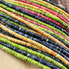 160pcs nature imperial jasper stone disc 2x4mm gem stone beads strings for women bracelets making jewelry findings more colors 2024 - buy cheap