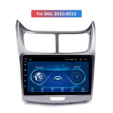 Navegação gps para carro chevrolet old sail 10-13, android, navegação por gps, reprodutor multimídia, rádio, android 9, venda imperdível 2024 - compre barato