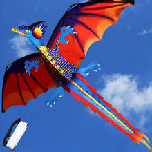 Toy kite animal 3D stereo dinosaur kite large size 3D dragon kite Outdoor Toy 100m Kite Line Large Eagle 2024 - buy cheap