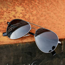 Moda de alta qualidade óculos de sol da liga dos homens lente polarizada design da marca piloto masculino óculos de condução óculos de pesca uv400 2024 - compre barato